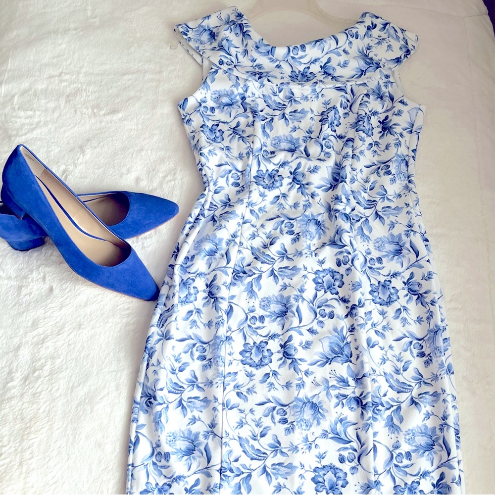 Stella & Julie Floral MIDI Dress size 12